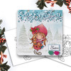 Winnie Christmas North Pole - printable stamp craft card making scrapbook digital stamps - BIG KAHUNA download bundle