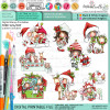 Winnie Christmas North Pole - Big Kahuna Bundle of digital stamp downloads including SVG file