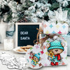 Bella Bear delivering Gifts - Christmas Holiday Too Cute digital stamp download including SVG file