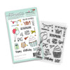 BIG BIRTHDAY SURPRISE 4 x 6" Clear Stamp Set