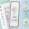 BIRTHDAY CELEBRATIONS 4 x 8" Clear Stamp Set (PD8137)