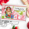 Gnome Tis the Season Matchables 4 x 6" Stamp set