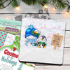 Gnome Let it Snow Matchables 4 x 6" Stamp set