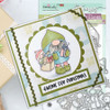Gnome Hand delivered Matchables Stamp set