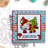 Gnome Meet Me Under the Mistletoe Matchables 4 x 6" Stamp set