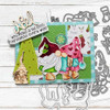 Gnome Meet Me Under the Mistletoe Matchables 4 x 6" Stamp set