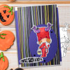 Cute Little Devil Boo Halloween (precolored deep skintones)- printable digital stamp download with free SVG /DXF files