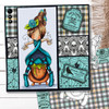 Spellbinding Witches big bundle - 7 x printable digital stamp download with free SVG /DXF files