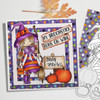 Spellbinding Witches big bundle - 7 x printable digital stamp download with free SVG /DXF files