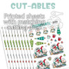 Cut-ables 10 printed sheets - Gnome For Christmas