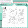 Sail Away with Me - Love Always printable craft digital stamp download with free SVG /DXF files