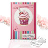 Coffee and Cake - Cute digital stamp/clipart for cards, cardmaking, crafting and stickers