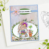 Spring Gnomes - Printable USB. Cute digital stamps/clipart for cards, cardmaking, crafting and stickers