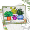 38 Cactus Succulent Sentiments - printable clipart digital stamp for cardmaking, craft & stickers