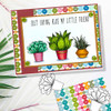 Happy Cactus Succulent BIG bundle - printable clipart digital stamp for cardmaking, craft & stickers