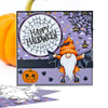 Bat Gnome Halloween Gnome digital stamp - printable clipart  for cardmaking, craft, scrapbooking & stickers