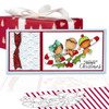 Candy Cane Fun - Gingerbread Holly digital stamp - (COLOUR) printable clipart  for cardmaking, craft, scrapbooking & stickers