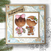 Gingerbread Holly  digital stamp BUNDLE - printable clipart  for cardmaking, craft, scrapbooking & stickers