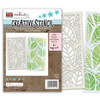 Leafy craft card making Stencil