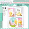 Spring into Easter BIG KAHUNA cute printable craft digital stamp bundle