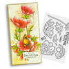 Beautiful Anemone  clear craft card making stamps