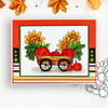 Autumn Fall Halloween Treat printable digital stamp craft card making scrapbooking sticker