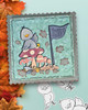 Ephemera Autumn Fall Fox - black and white plus colour printable stamps craft card making digital stamps download Ephemera Autumn Fall Fox - black and white plus colour printable stamps craft card making digital stamps download
