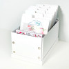 SV1006 Cling and Store LARGE White Tab Pocket Inserts storage organisation for craft supplies