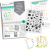 SV4000 Alphabet Calligraphy Masks - repositionable Stamp and Stencil masks
