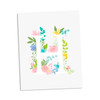 Wildflower Botanicals Layering Card making Craft clear Stamps