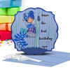 Bluebell Flower Fairy Winnie Daisy printable clipart, card making crafts scrapbooking sticker.