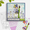 Bluebell Flower Fairy Winnie Daisy printable clipart, card making crafts scrapbooking sticker.