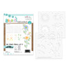 Daisy Dragonfly Colour & Create Layering Stencils for Card making Crafts