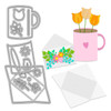 Cup of Kindness Dies for card making, craft, scrapbooking.