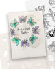 Hello Sketchy Flower A5/6 x 8" clear Photopolymer Stamps for card making, craft, scrapbooking, mixed media