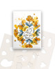 Hello Sketchy Flower A5/6 x 8" clear Photopolymer Stamps for card making, craft, scrapbooking, mixed media