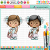 Graduation school student Big Kahuna bundle - Digital Stamps and Printable Clipart Pack for Card Making, Scrapbooking and Junk Journaling.