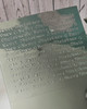 Merry Christmas Type 6 x 6" Emboss-ink Stencil - card making, crafts, scrapbooking