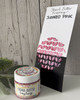 Stencil Butter Frosting texture paste. Sugared Pink - card making, crafts, scrapbooking.