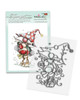 Gnome Fun 4 clear stamps bundle - for card making, crafts, scrapbooking