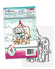 Gnome Fun 4 clear stamps bundle - for card making, crafts, scrapbooking