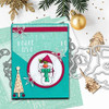 Gnome Tinsel Tangle clear stamps - buy one get one free - for card making, crafts, scrapbooking.