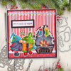 Gnome Tinsel Tangle clear stamps - buy one get one free - for card making, crafts, scrapbooking.