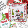 Gnome Tis the Season Christmas stamp bundle – 3 clear stamp sets for card making, crafts and scrapbooking.
