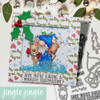Gnome Tis the Season Christmas stamp bundle – 3 clear stamp sets for card making, crafts and scrapbooking.