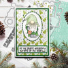 Gnome Tis the Season Christmas stamp bundle – 3 clear stamp sets for card making, crafts and scrapbooking.