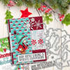 Gnome Tis the Season Christmas stamp bundle – 3 clear stamp sets for card making, crafts and scrapbooking.