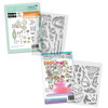 Rainbows Stamp Soup bundle - clear stamps card making, craft, mixed media