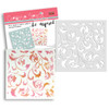 Damask Delights Craft Stencil - 6 x 6"craft card making scrapbook stencil