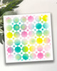 Flower stencil bundle x 3 -  craft, card making stencil